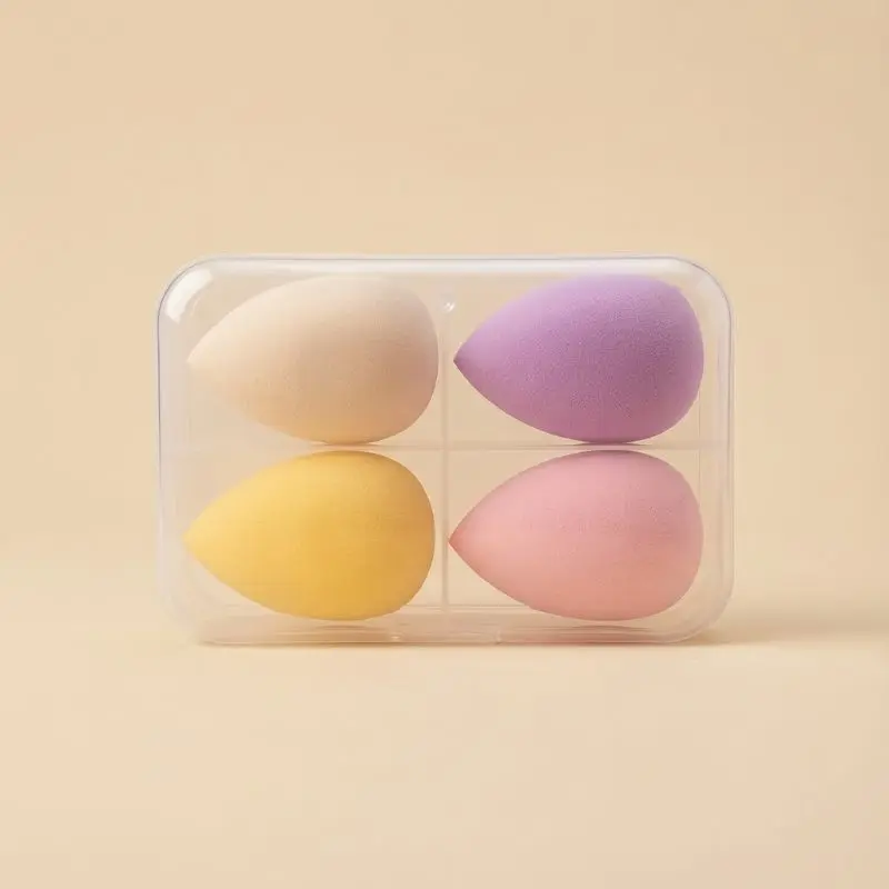 4 Piece Classic Makeup Sponge Set 03