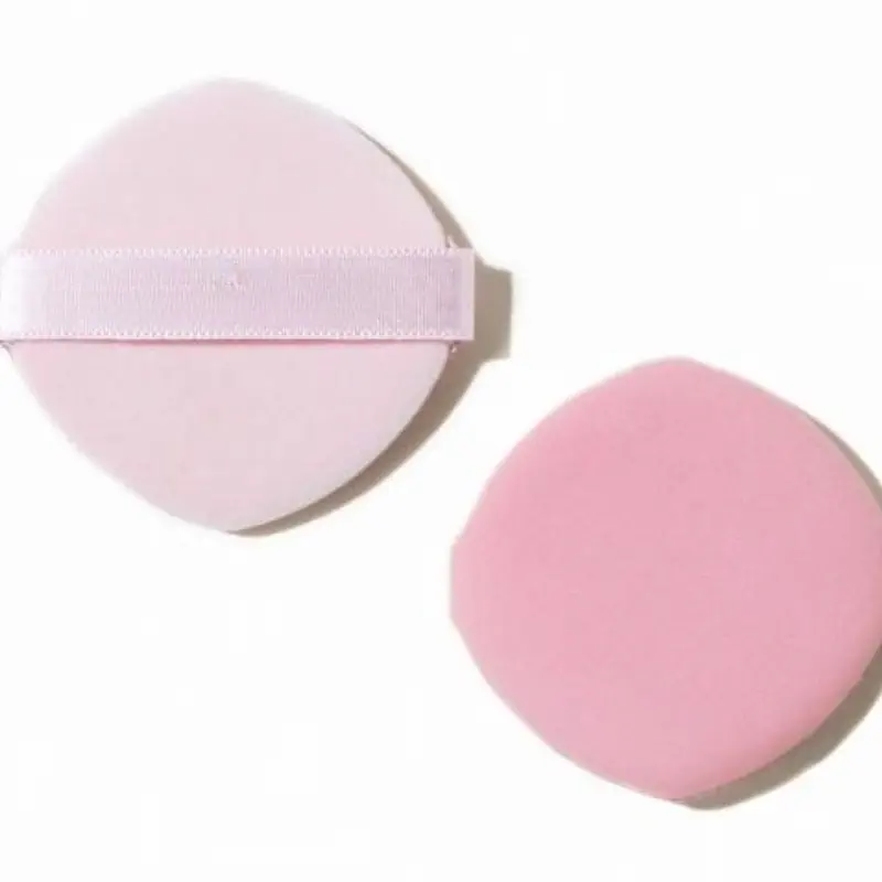 Double-pointed Flocking Powder Puff, Precision Detail Applicator for Loose Powder Setting, Multi-angle Professional Tool, Wholesale Manufacturing.