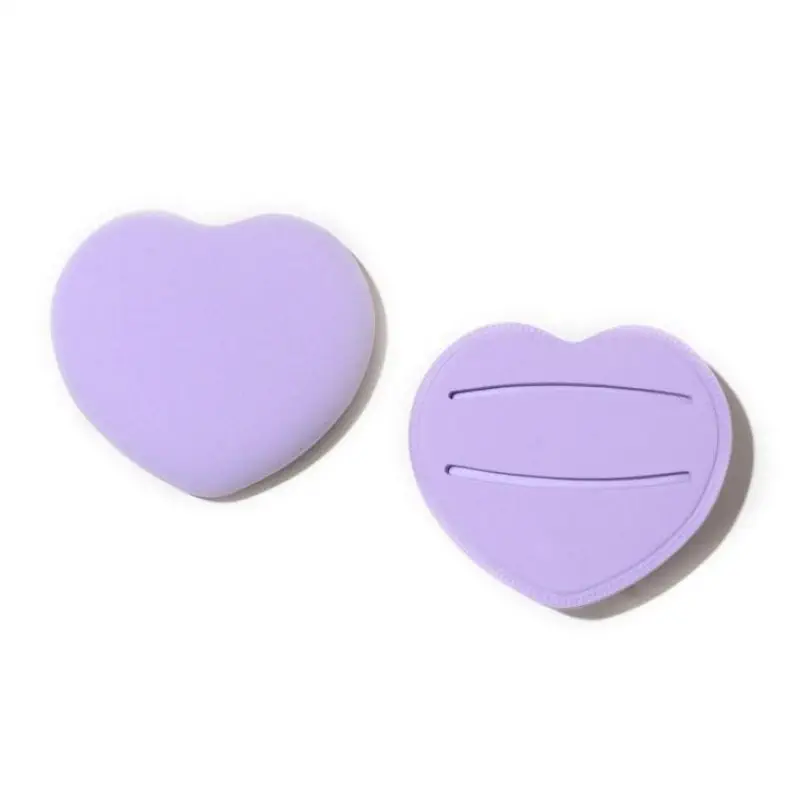 Heart Shaped Marshmallow Air Cushion Powder Puff, Soft Rubycell Texture for Gentle Skin Contact, Even Base Makeup and Loose Powder Setting, Latex-free OEM.