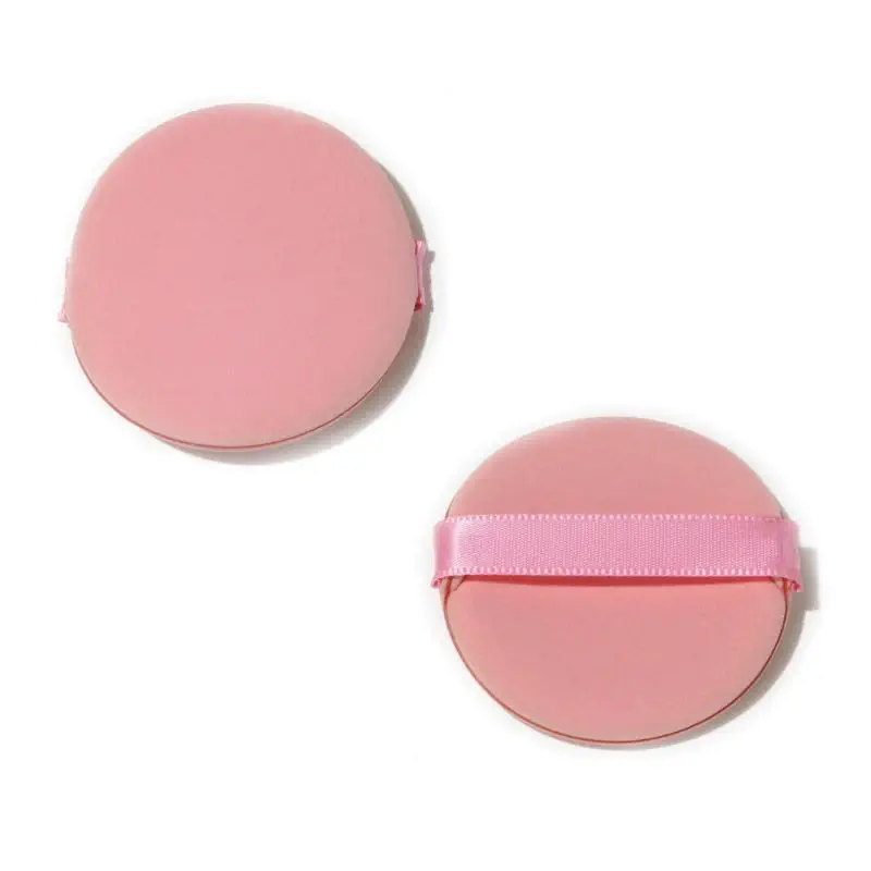 Round Double-sided Air Cushion Powder Puff, Rubycell Material for Wet and Dry Use, Smooth Foundation Blending and Flawless Setting, Latex-free Wholesale.