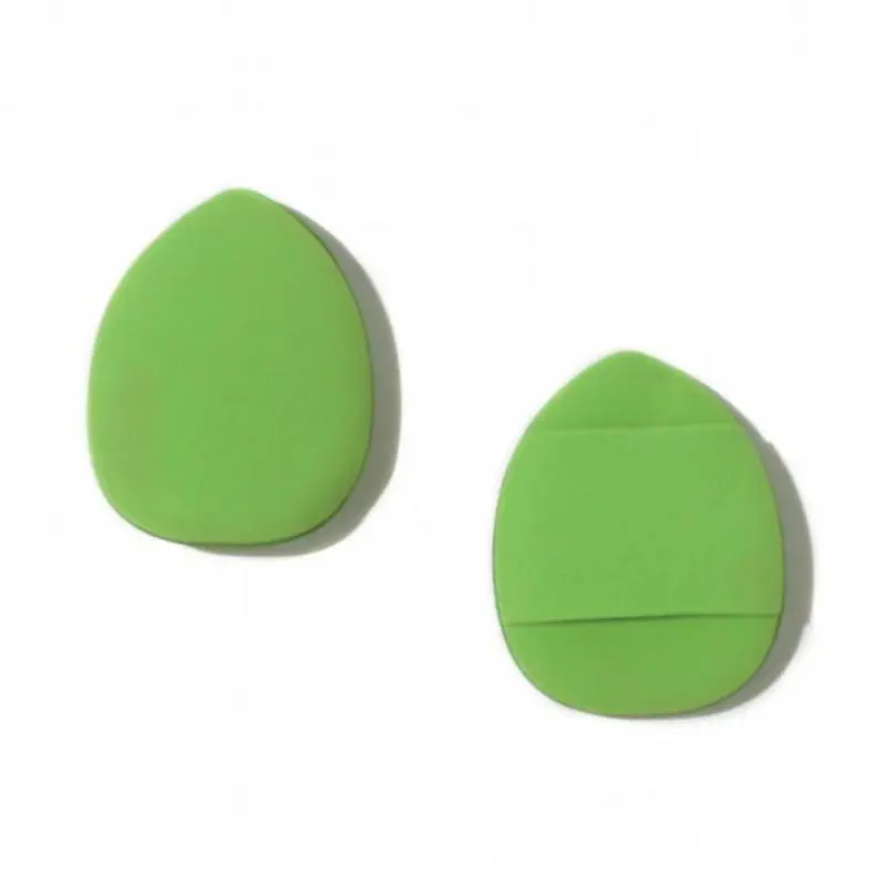 Double-sided Thumb Air Cushion Powder Puff, Compact Rubycell Makeup Tool for Detail Areas, Smooth Liquid Foundation Blending and Targeted Pressing.