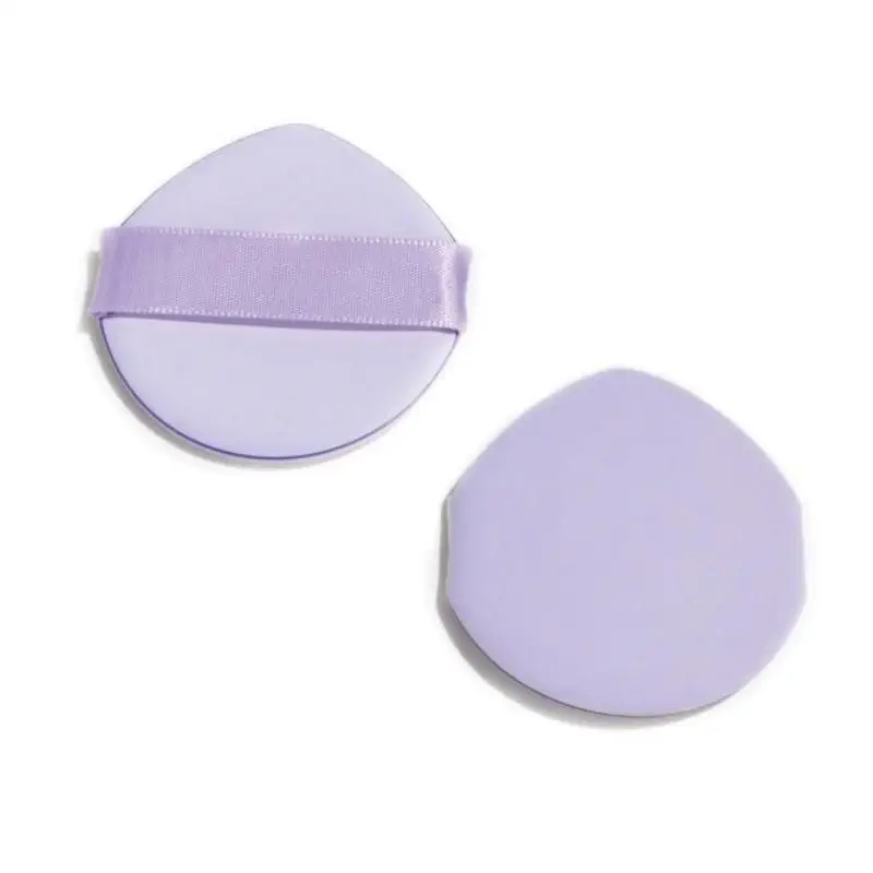 Water Drop Air Cushion Powder Puff Made of Soft PU Material, Flexible Shape for Precise Foundation Blending and Natural Finish, Professional Makeup Accessory.