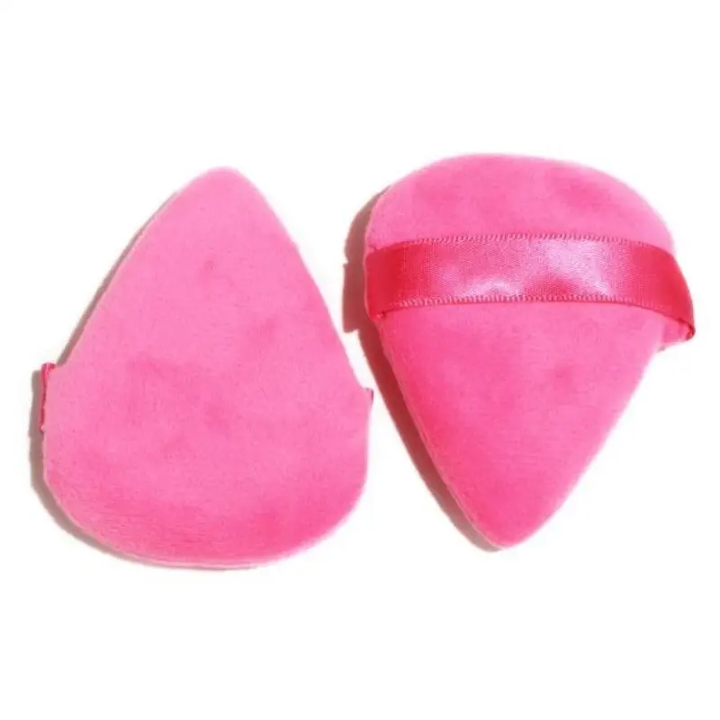 Water-drop Shape Kerseymere Powder Puff, Large Surface Setting for Professional Loose Powder, Ultra-soft Plush Texture for Baking, OEM.